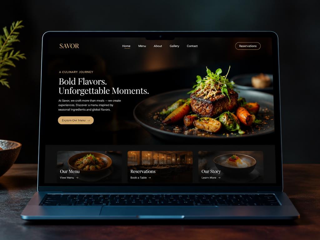 Restaurant website